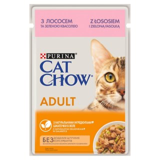 Cat Chow Adult GiJ Łosoś Zielona Fasolka 85g