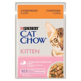 Cat Chow Kitten GiJ Indyk Cukinia 85g