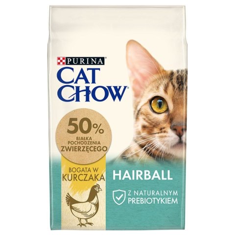 Cat Chow Special Care Hairball Control Bogata W Kurczaka 1,5kg