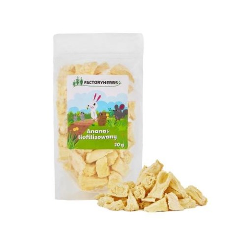 FactoryHerbs Ananas Liofilizowany 20g