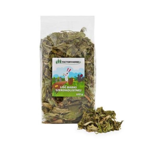 FactoryHerbs Liście Babki Szerokolistnej 100g