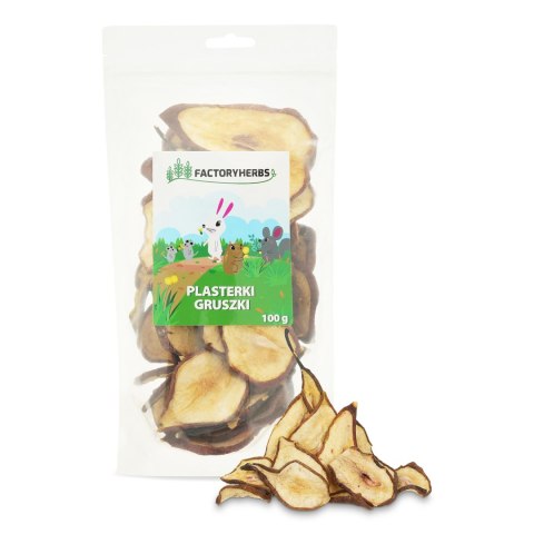 FactoryHerbs Plasterki Gruszki 100g