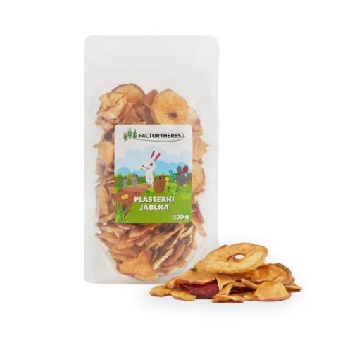 FactoryHerbs Plasterki Jabłka 100g