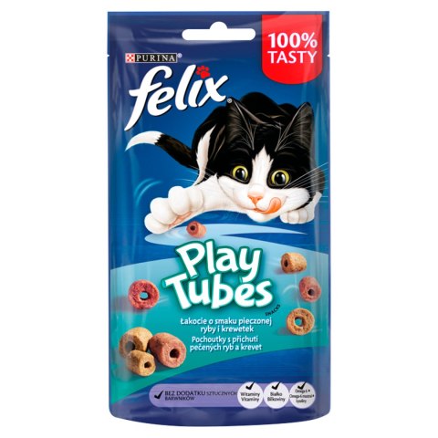 Felix Play Tubes Pieczona Ryba I Krewetki 50g