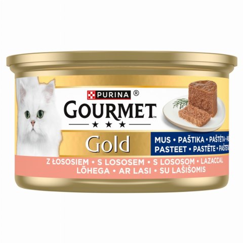Gourmet Gold Mus Z Łososiem 85g