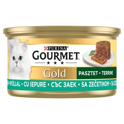 Gourmet Gold - Pasztet Z Kawałkami Królika 85g