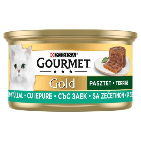 Gourmet Gold - Pasztet Z Kawałkami Królika 85g