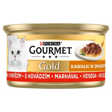 Gourmet Gold Sauce Delights Wołowina 85g