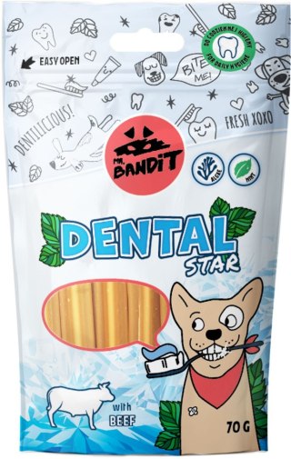 Mr. Bandit Dental Stars Z Wołowiną70g