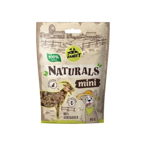 Mr. Bandit Naturals Mini Koza z Jeleniem 80g