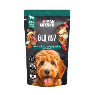 Pan Mięsko Karma Mokra Dla Psa Gulasz Wołowina Z Wieprzowiną 150g