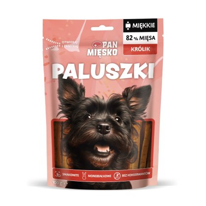 Pan Mięsko Przysmak Dla Psa Paluszki Królik 100g