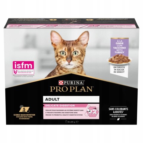 Pro Plan Delicate Indyk Multipack 10x85g