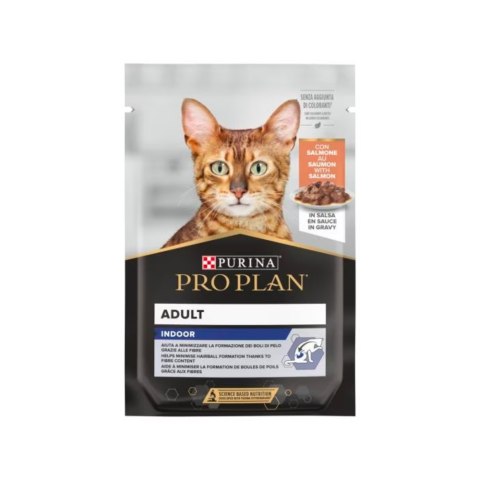 Pro Plan Indoor Z Łososiem W Sosie 85g