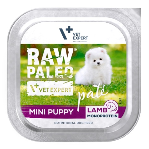 Raw Paleo Jagnięcina Pate Mini Puppy 150g