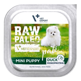 Raw Paleo Kaczka Pate Mini Puppy 150g
