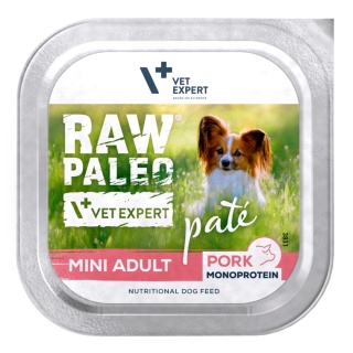 Raw Paleo Wieprzowina Pate Mini Adult 150g