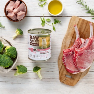 Raw Paleo Wieprzowina&Jagnięcina Adult 200g