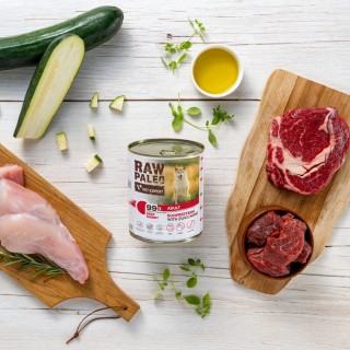 Raw Paleo Wołowina&Królik Adult 200g