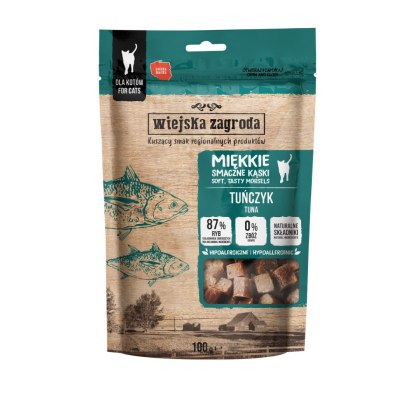 Wiejska Zagroda Miękkie Smaczne Kąski Tuńczyk 100g