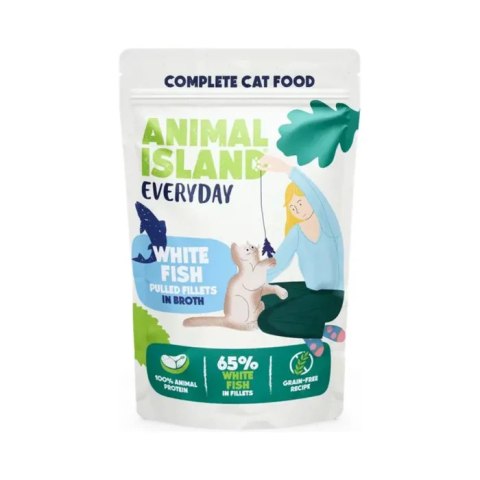 Animal Island Filety Biała Ryba W Rosole 85g
