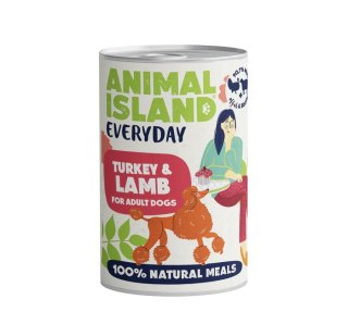 Animal Island Indyk Jagnięcina 400g