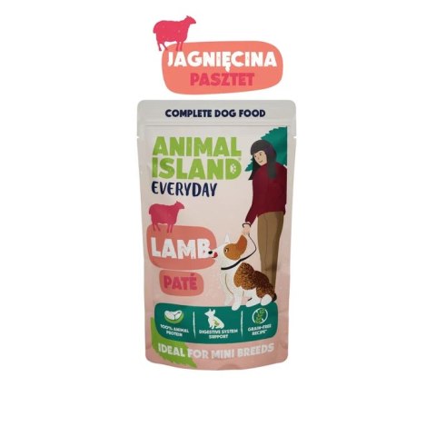Animal Island Pasztet Z Jagnięciny Dla Psów Ras Mini 150g