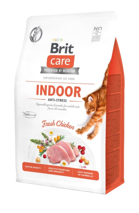 Brit Care Cat Adult Indoor Anti-Stress Kurczak 400g