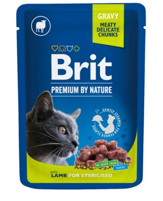 Brit Premium Cat Sterilized Jagnięcina 100g