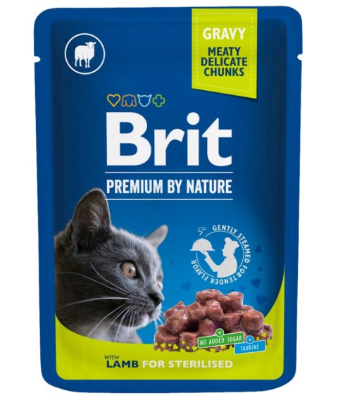 Brit Premium Cat Sterilized Jagnięcina 100g