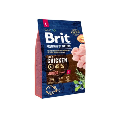 Brit Premium by Nature Junior L Kurczak 3kg