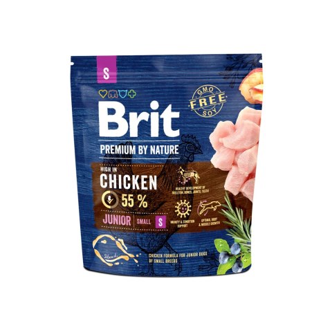 Brit Premium by Nature Junior S Kurczak 1kg