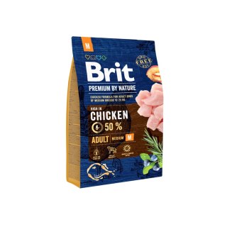 Brit Premium by Nature M Kurczak 3kg