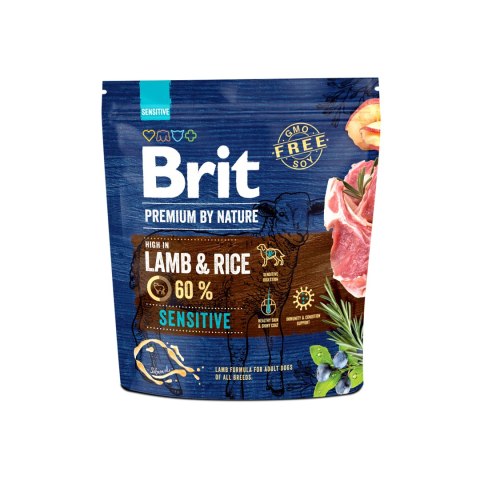 Brit Premium by Nature Sensitive Jagnięcina 1kg