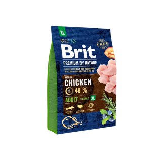 Brit Premium by Nature Xl Kurczak 3kg