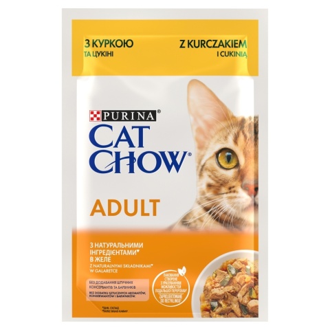 Cat Chow Adult GiJ Kurczak Cukinia 85g