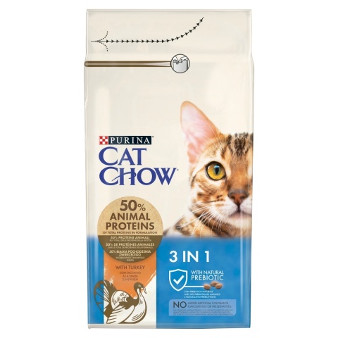 Cat Chow Special Care 3w1 Bogata W Indyka 1,5kg