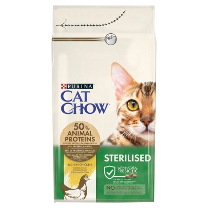 Cat Chow Special Care Sterilized Bogata W Kurczaka 1,5kg