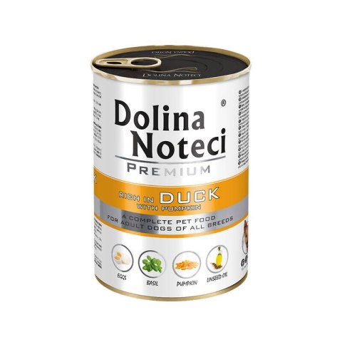 Dolina Noteci Premium Bogata W Kaczkę Z Dynią 400g