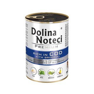 Dolina Noteci Premium Bogata w Dorsza z Brokułami 400g