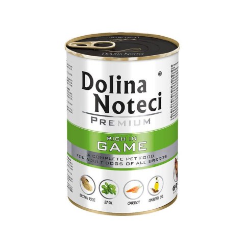 Dolina Noteci Premium Bogata w Dziczyzne 400g