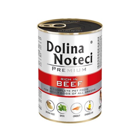 Dolina Noteci Premium Bogata w Wołowine 400g