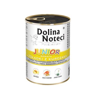 Dolina Noteci Premium Junior Bogata w Żołądki 400g