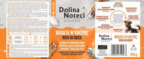 Dolina Noteci Smart Bogata W Kaczkę 400g