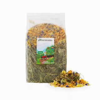 FactoryHerbs Zielone Sianko Z Kwiatkami 750g
