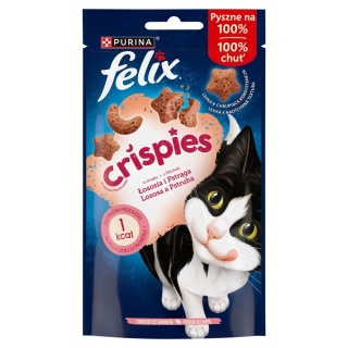 Felix Crispies Łosoś Pstrąg 45g