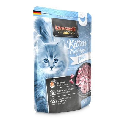 Leonardo Kitten Drób 85g