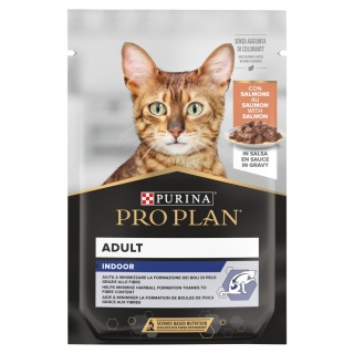 Pro Plan Indoor Z Łososiem W Sosie 85g