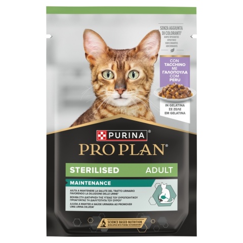 Pro Plan Sterilised Z Indykiem W Galaretce 85g