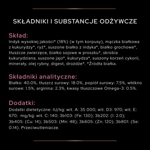 Purina Pro Plan Delicate Adult Indyk 400g